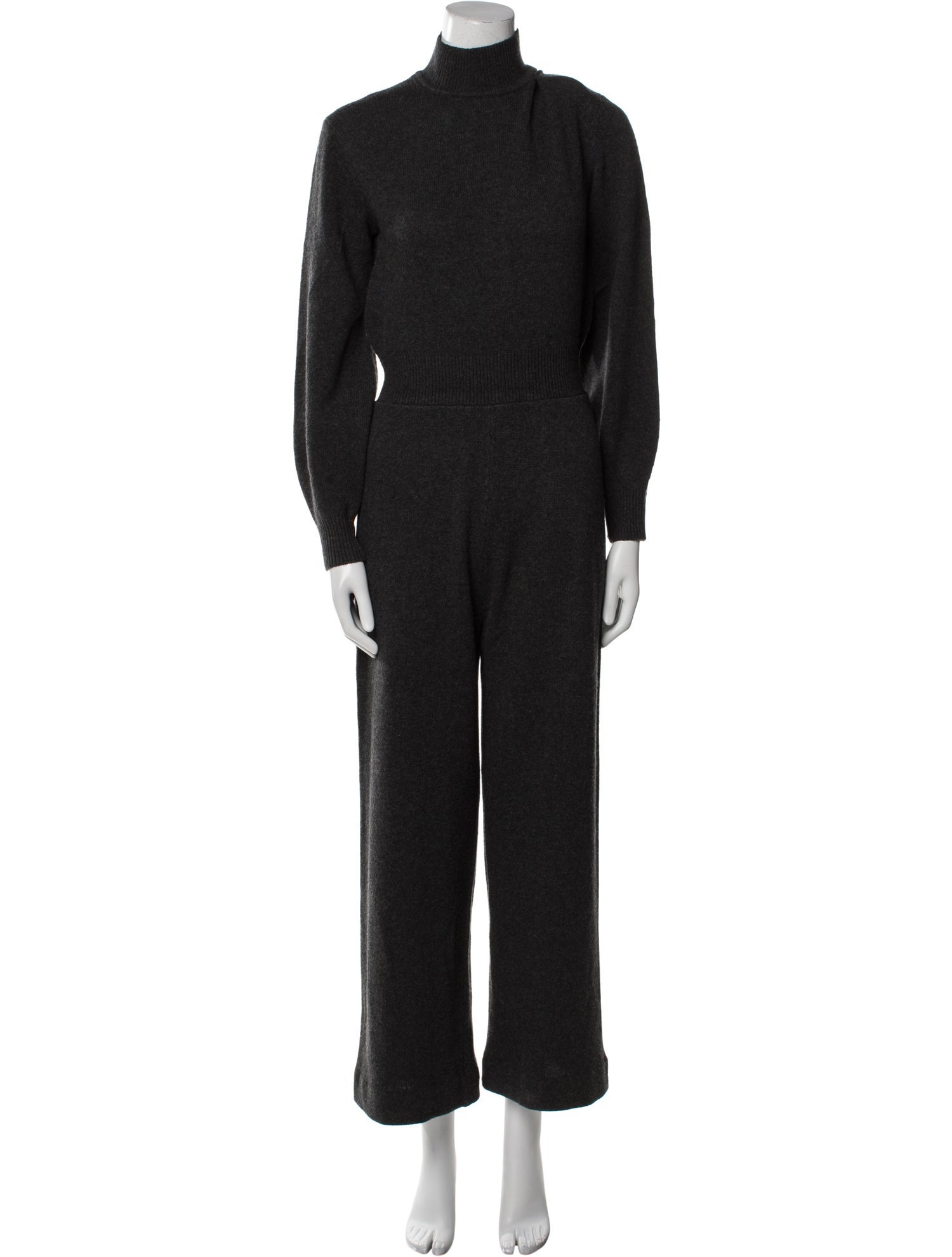 Theory Wool Mock Neck Jumpsuit