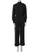 Theory Wool Mock Neck Jumpsuit