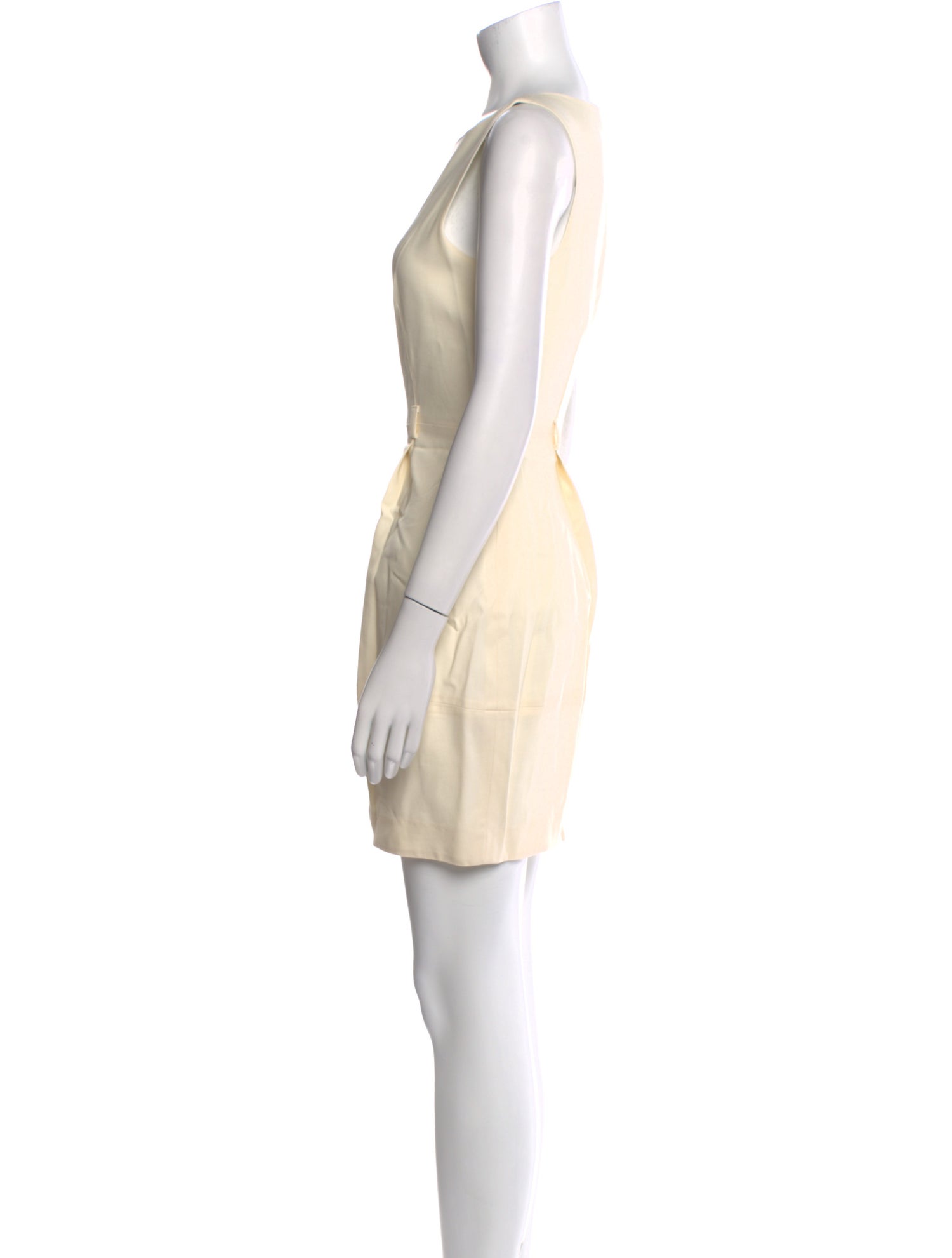 Theory Bateau Neckline Mini Dress