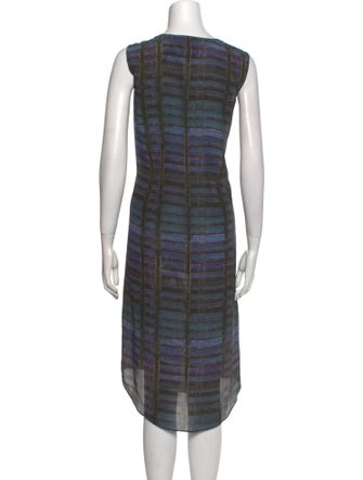 Theory Silk Midi Length Dress