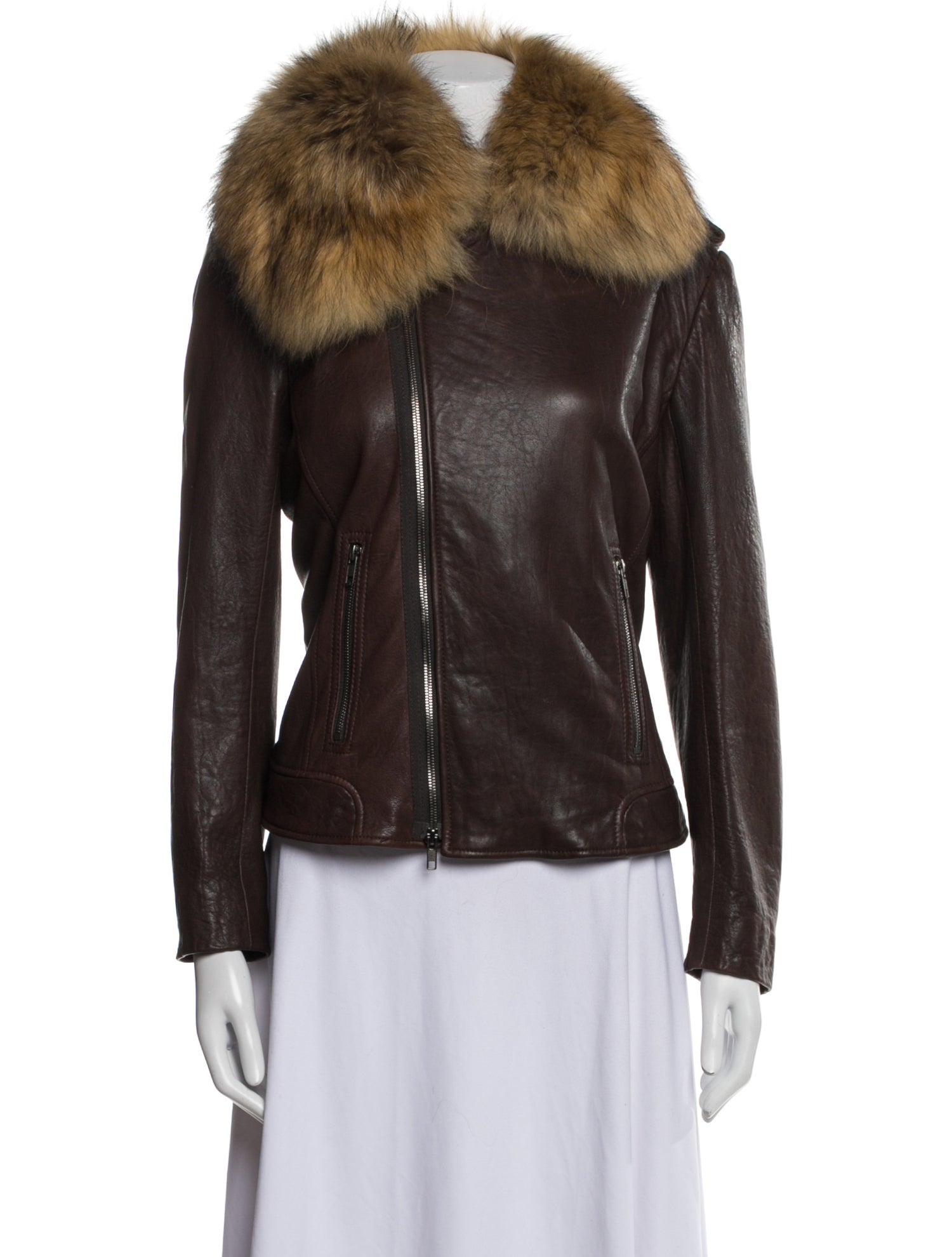 Theory Leather Biker Jacket