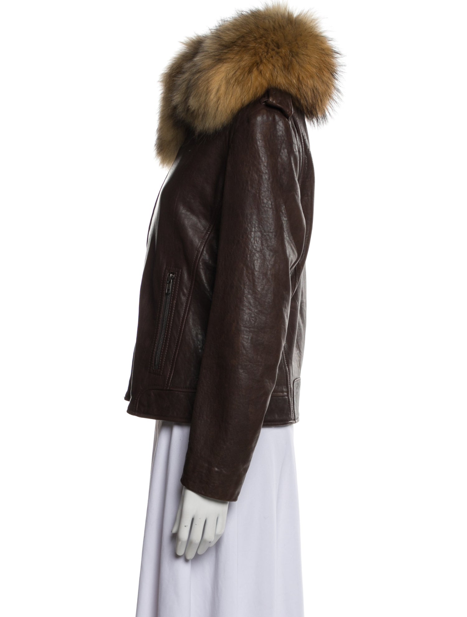 Theory Leather Biker Jacket