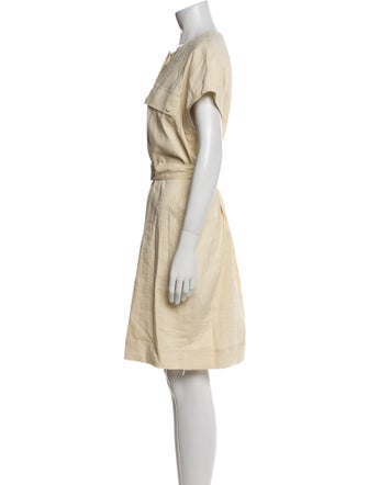 Theory Linen Knee-Length Dress
