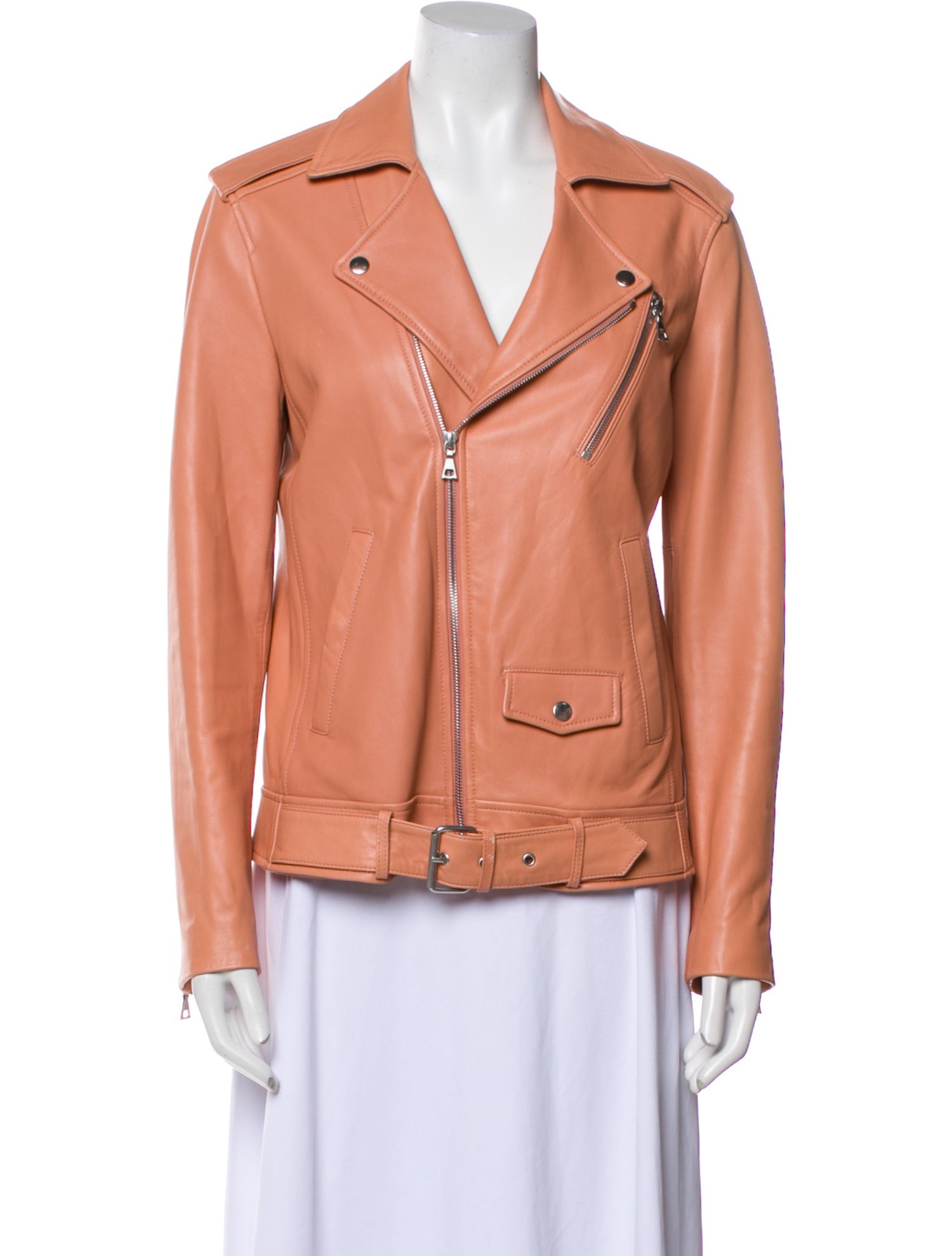 Theory Leather Biker Jacket