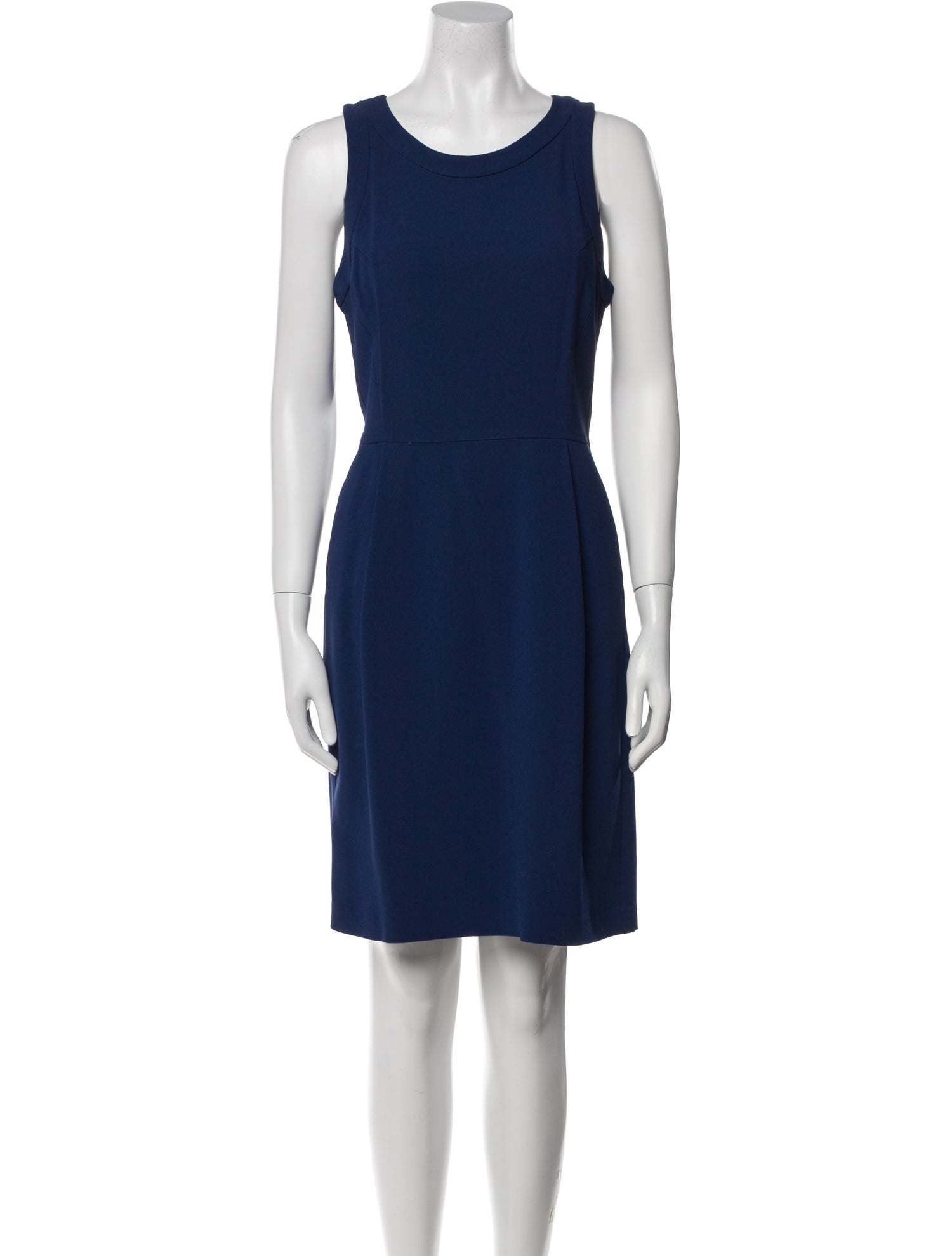 Theory Scoop Neck Knee-Length Dress