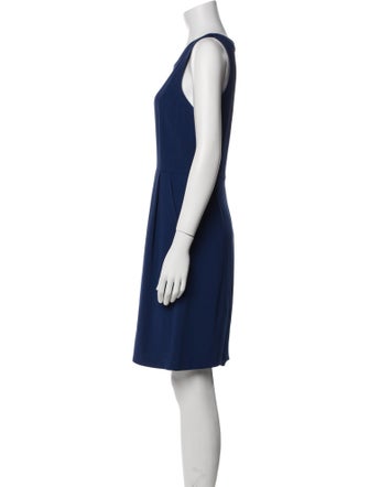 Theory Scoop Neck Knee-Length Dress