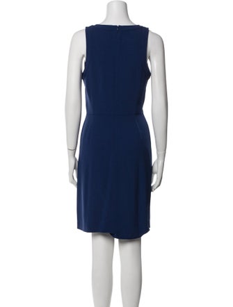 Theory Scoop Neck Knee-Length Dress