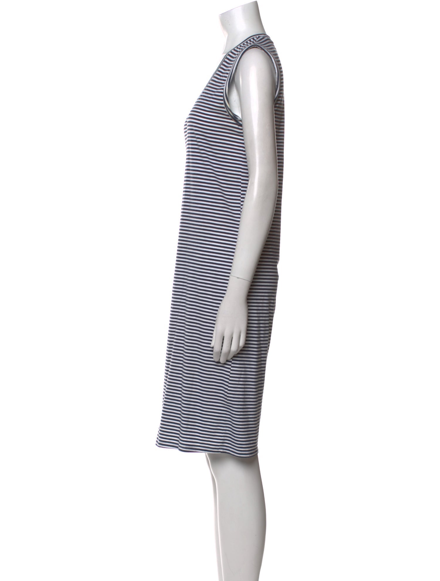 Theory Striped Knee-Length Dress