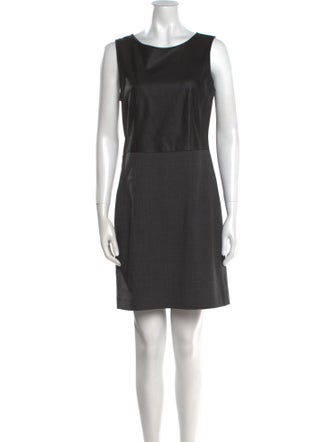 Theory Virgin Wool Mini Dress