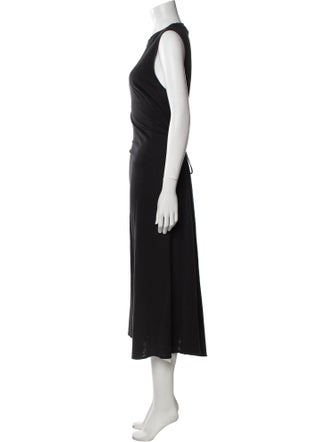 Theory Crew Neck Midi Length Dress