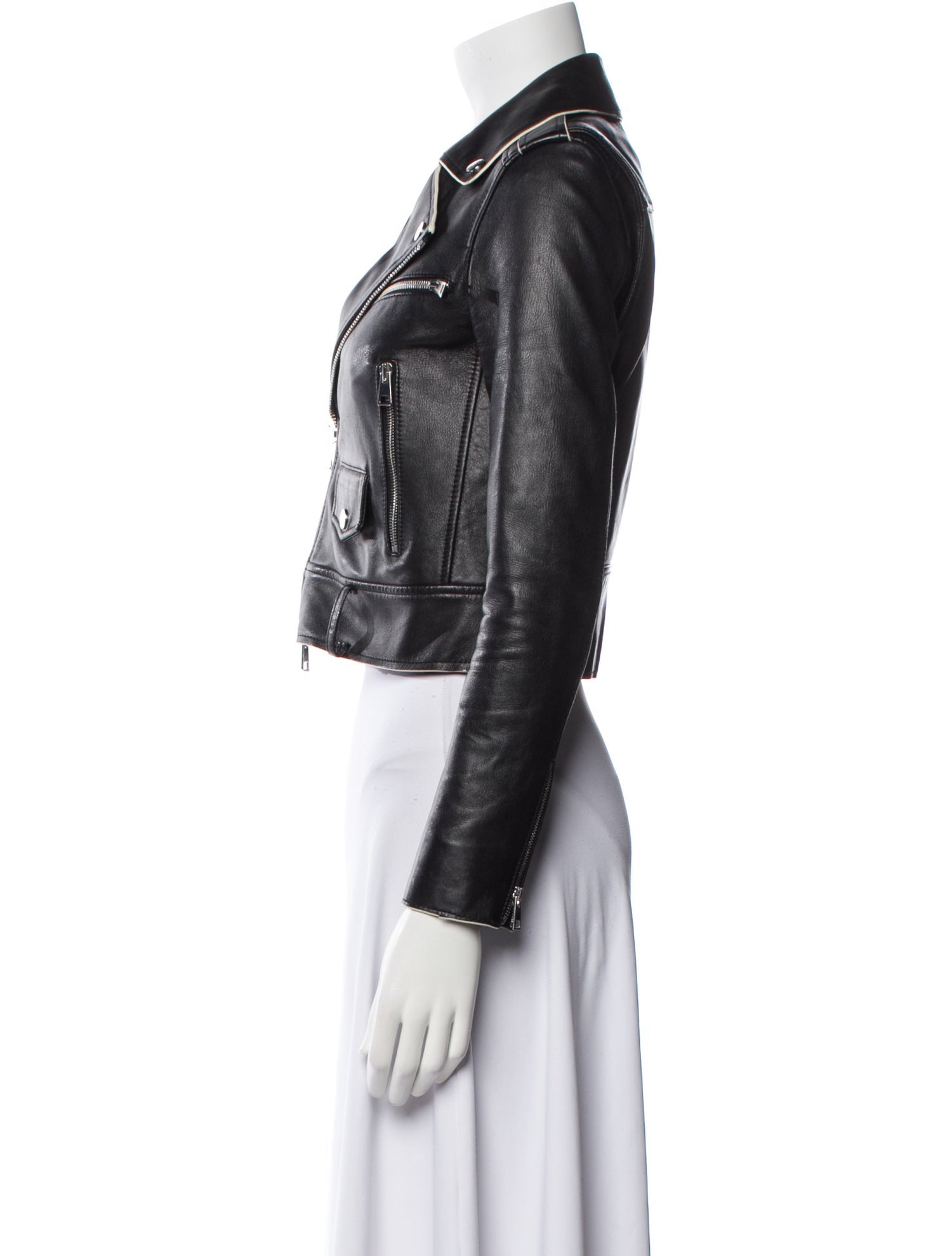 Theory Leather Biker Jacket