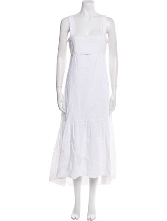 Theory Linen Long Dress