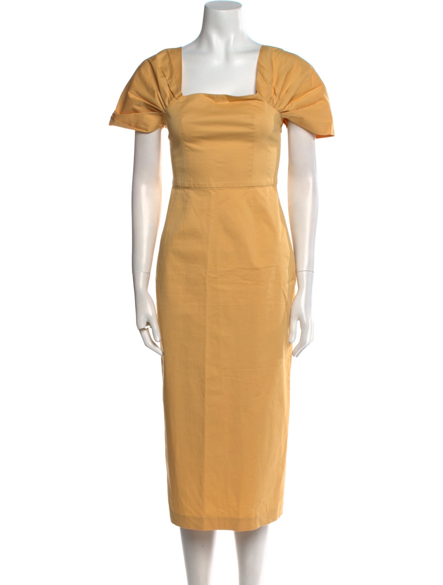 Theory Linen Midi Length Dress