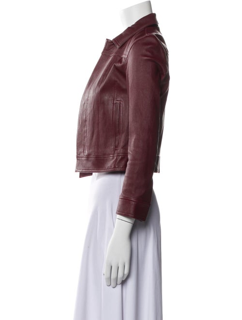 Theory Leather Bolero