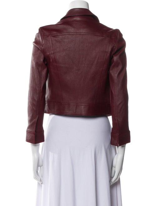 Theory Leather Bolero