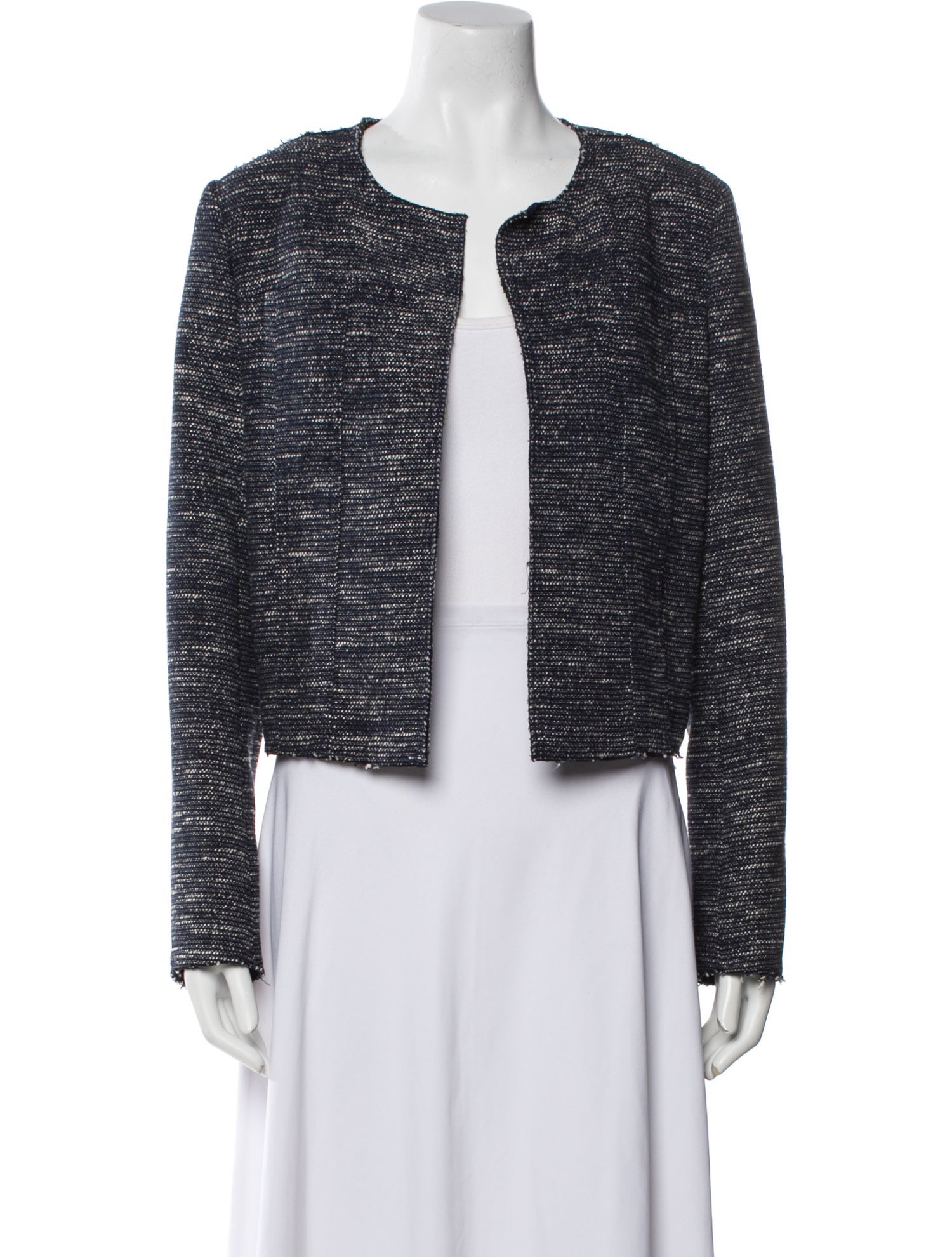 Theory Tweed Pattern Jacket