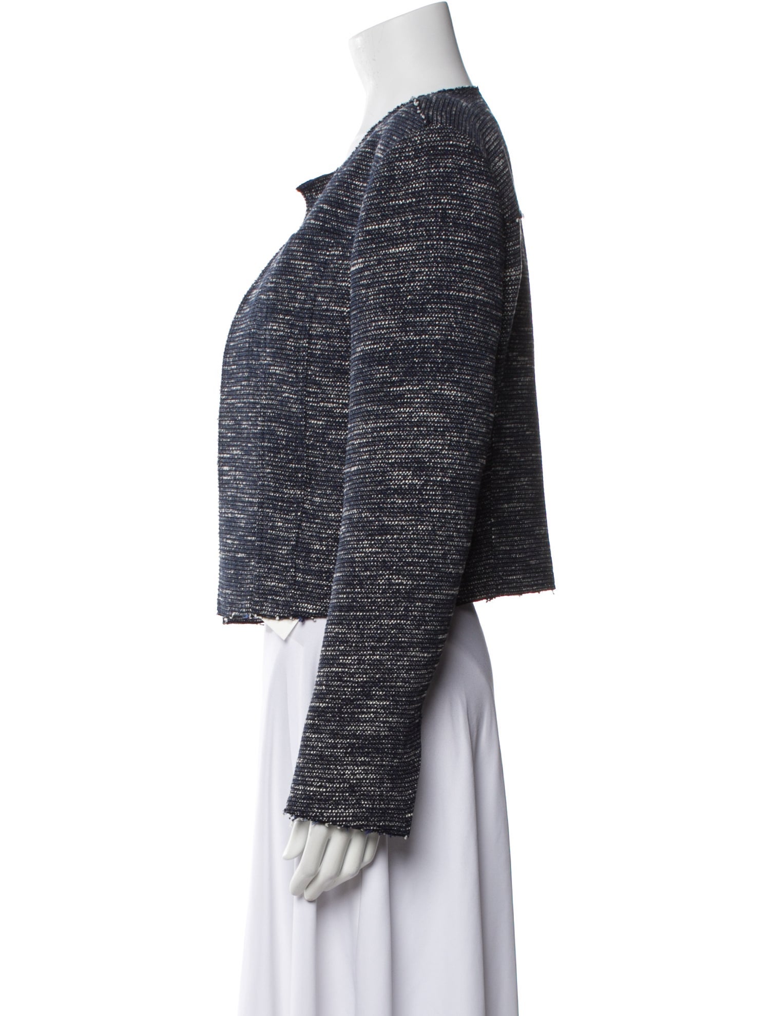 Theory Tweed Pattern Jacket