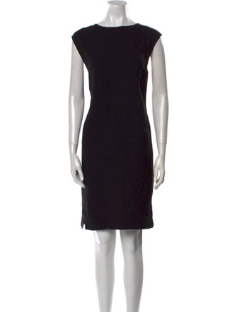 Theory Bateau Neckline Knee-Length Dress