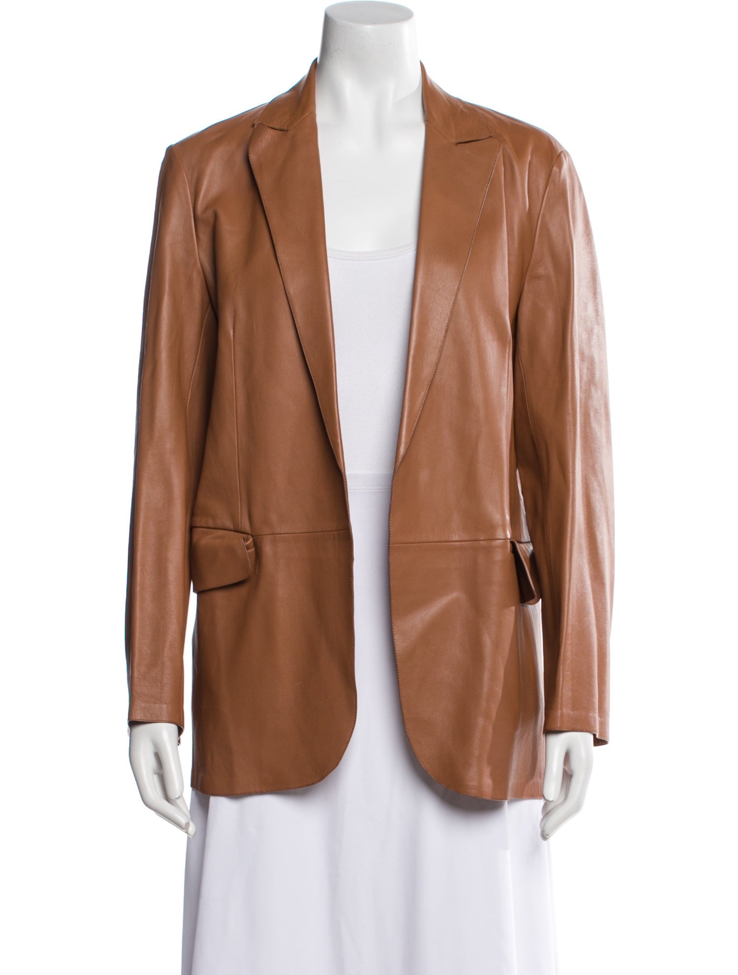 Theory Leather Blazer