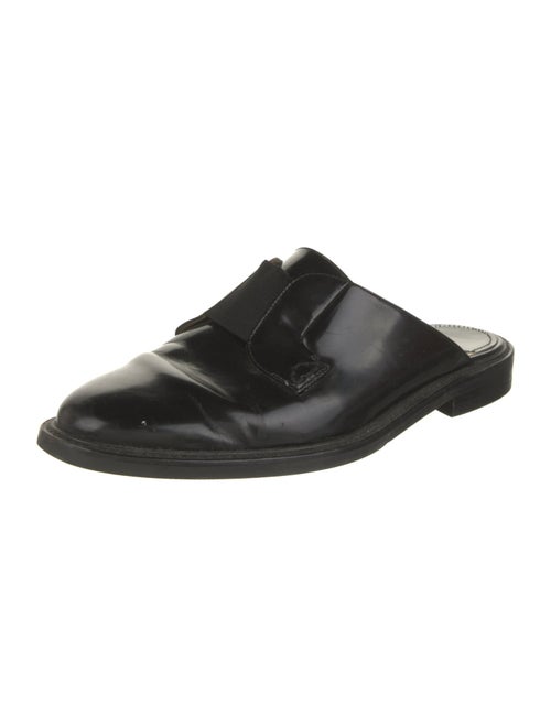 Theory Patent Leather Mules