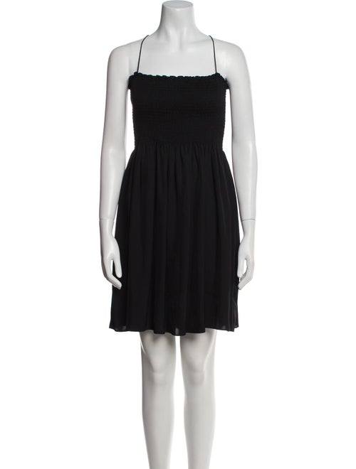 Theory Square Neckline Mini Dress