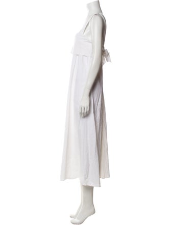 Theory Linen Long Dress