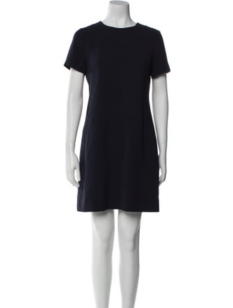 Theory Crew Neck Mini Dress