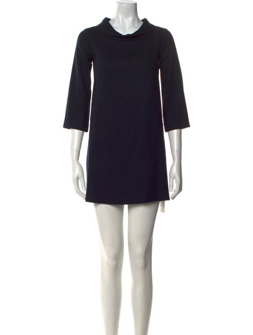 Theory Virgin Wool Mini Dress
