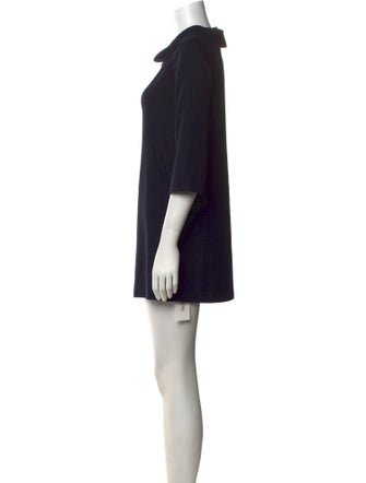 Theory Virgin Wool Mini Dress