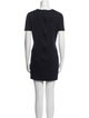 Theory Crew Neck Mini Dress