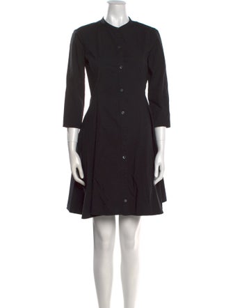 Theory Crew Neck Mini Dress