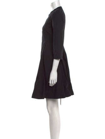 Theory Crew Neck Mini Dress
