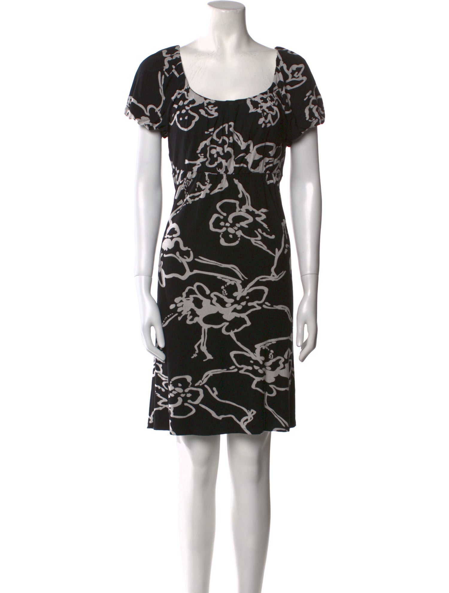 Theory Printed Mini Dress