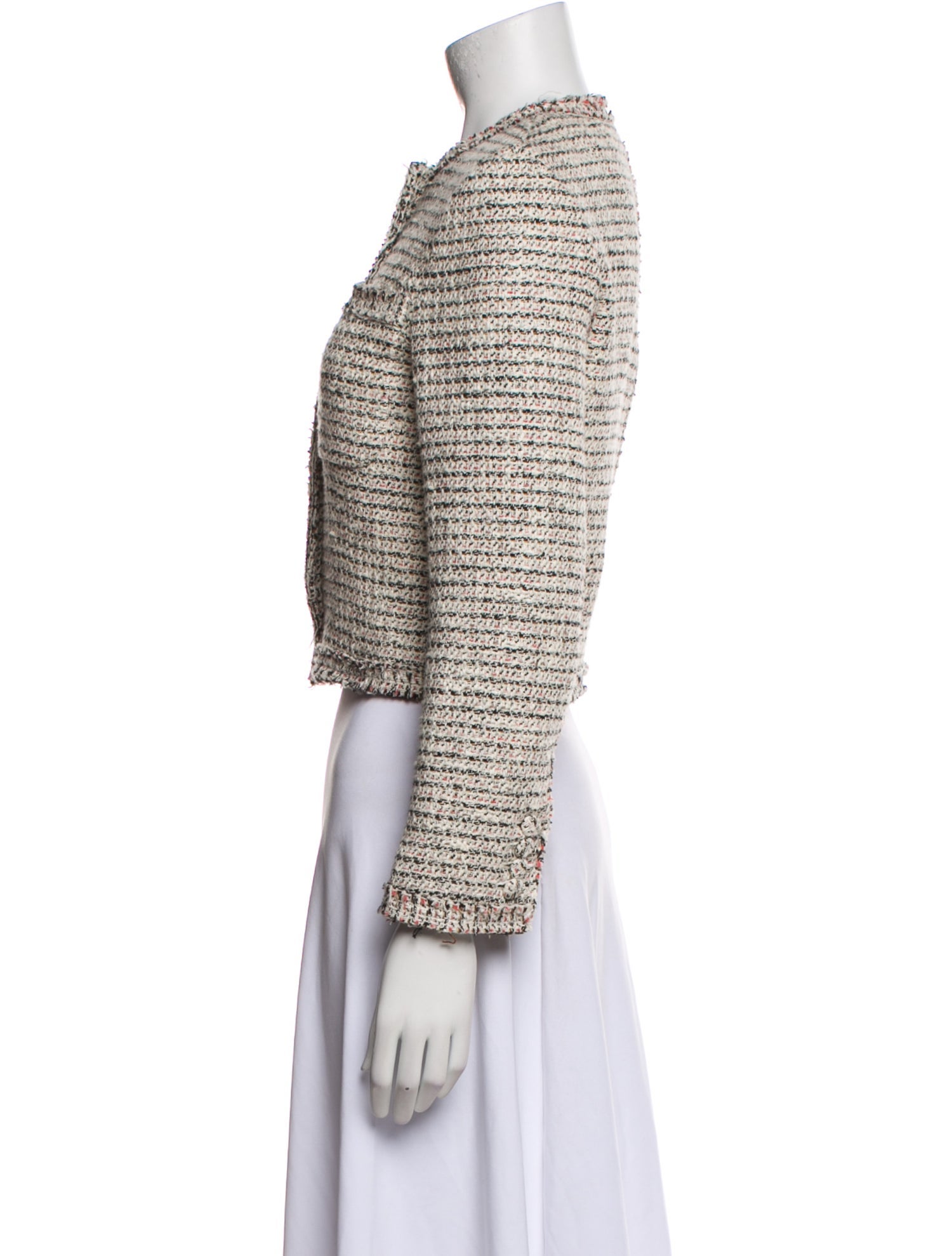 Theory Tweed Pattern Evening Jacket