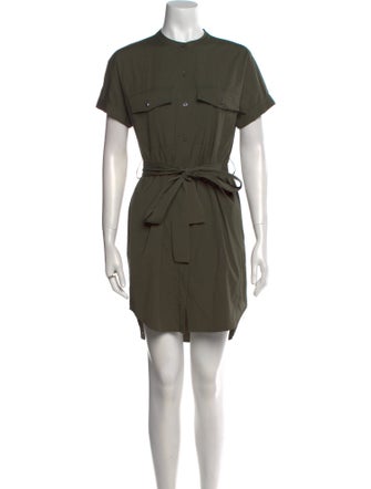 Theory Crew Neck Mini Dress