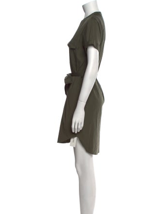 Theory Crew Neck Mini Dress