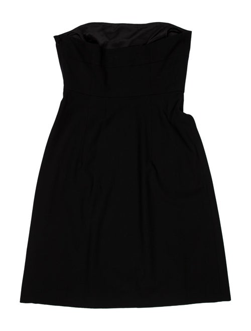 Theory Strapless Mini Dress