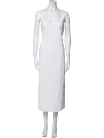 Theory Linen Long Dress