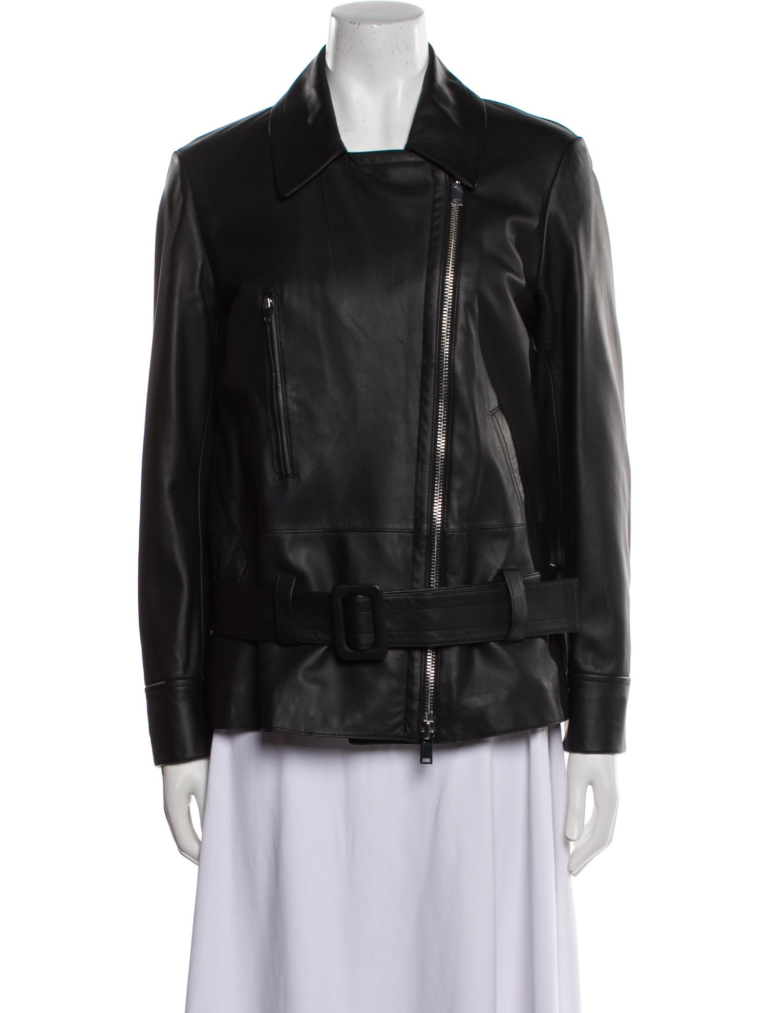 Theory Leather Biker Jacket