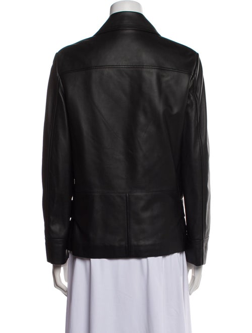 Theory Leather Biker Jacket