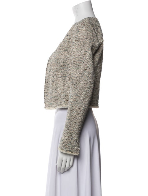 Theory Tweed Pattern Evening Jacket