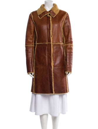 Theory Leather Coat