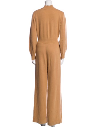 Theory Wool Mock Neck Jumpsuit