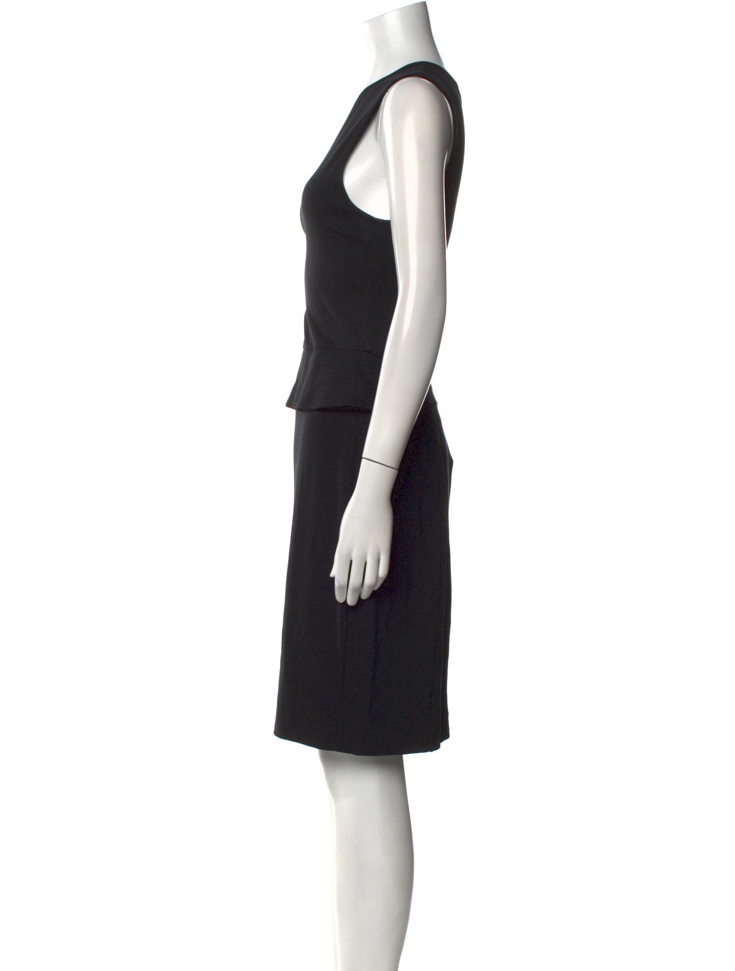 Theory Crew Neck Knee-Length Dress