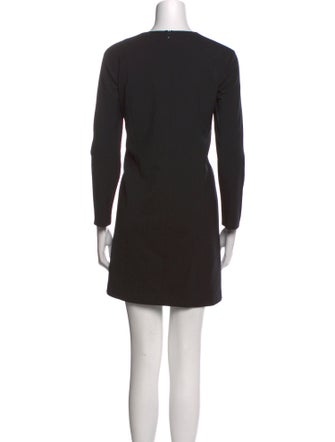 Theory Virgin Wool Mini Dress