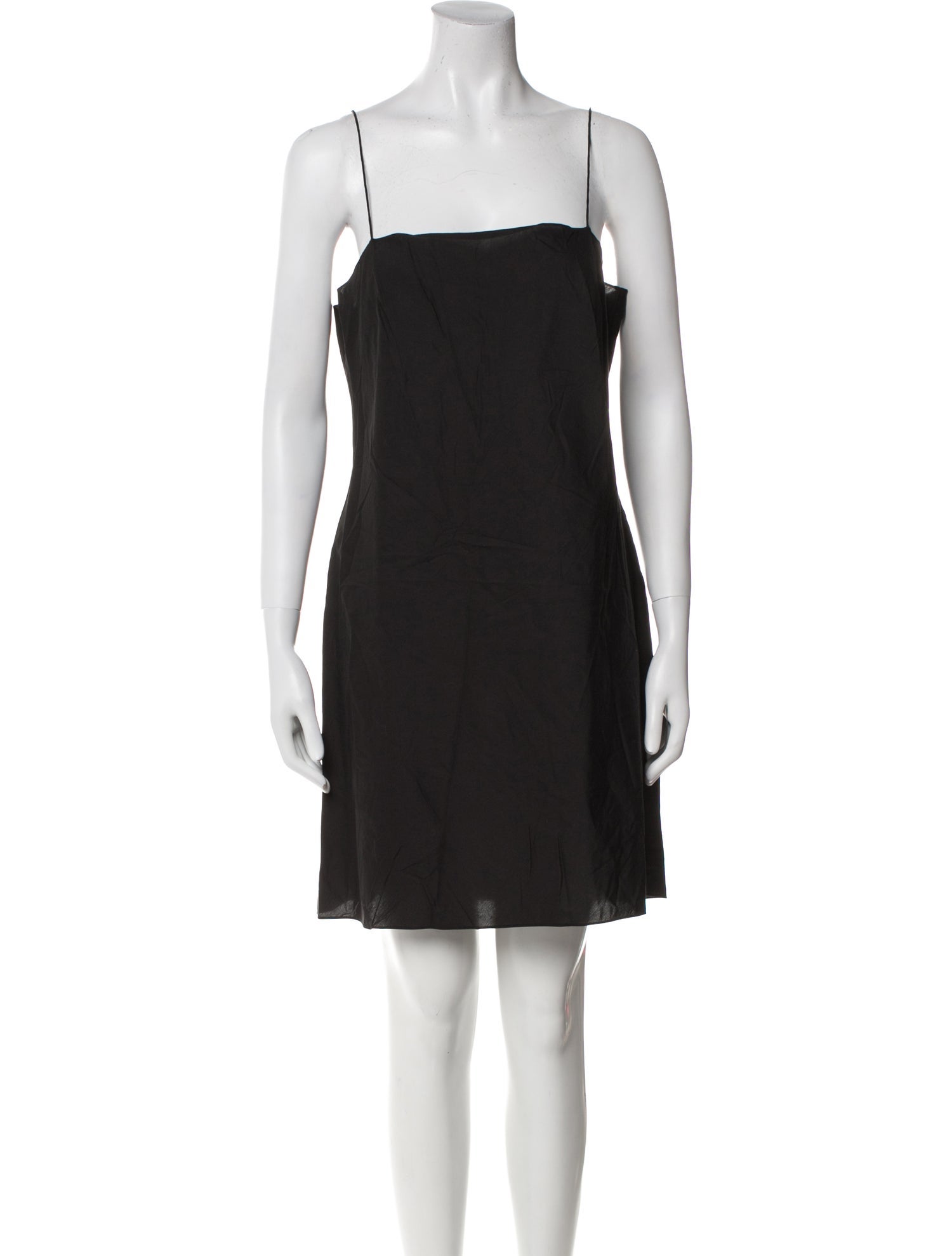 Theory Square Neckline Mini Dress