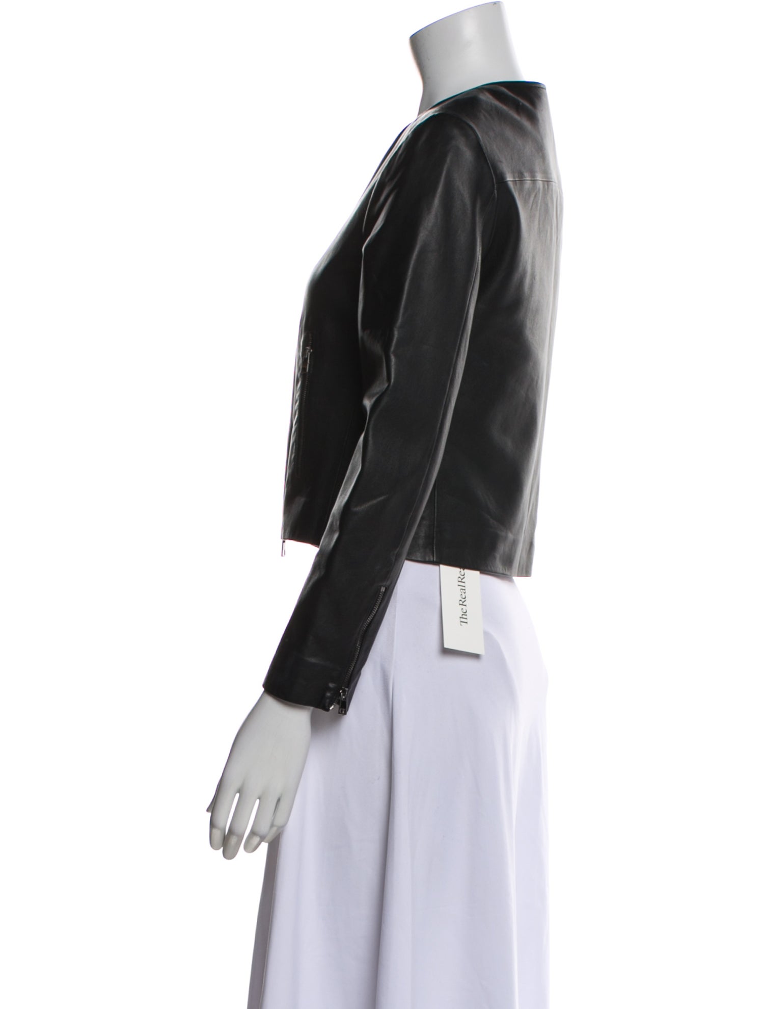 Theory Leather Biker Jacket