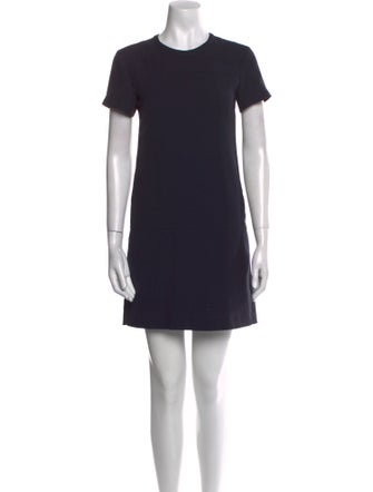 Theory Crew Neck Mini Dress