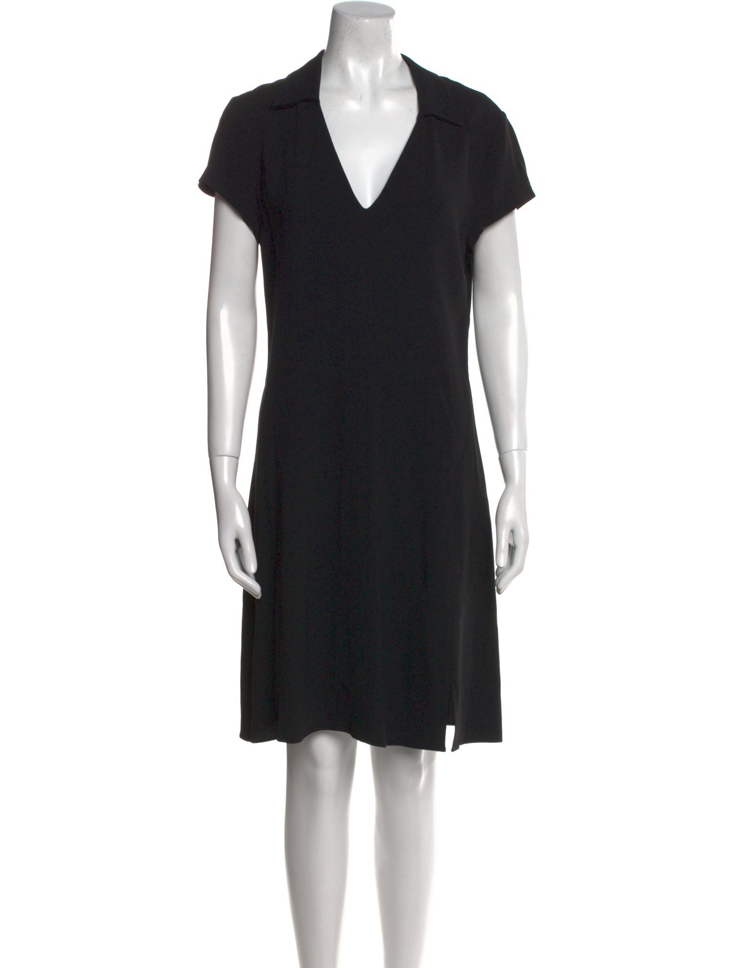 Theory V-Neck Knee-Length Dress