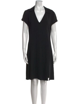 Theory V-Neck Knee-Length Dress